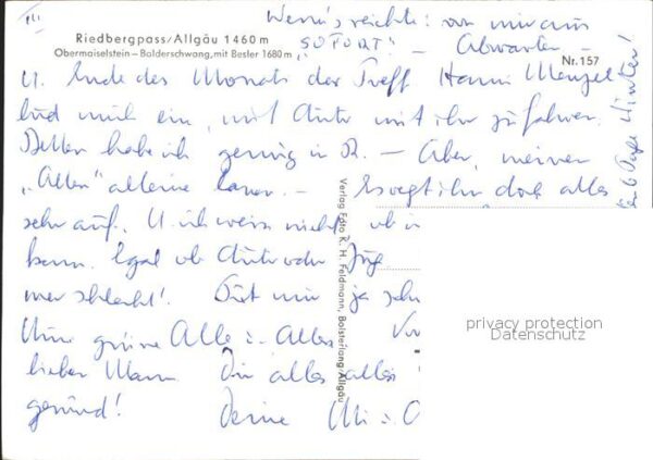 Obermaiselstein Balderschwang Besler Riedbergpass – Bild 2