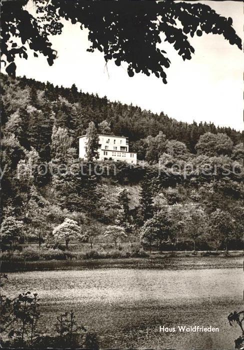 Herzhausen Edersee Müttergenesungsheim Haus Waldfrieden