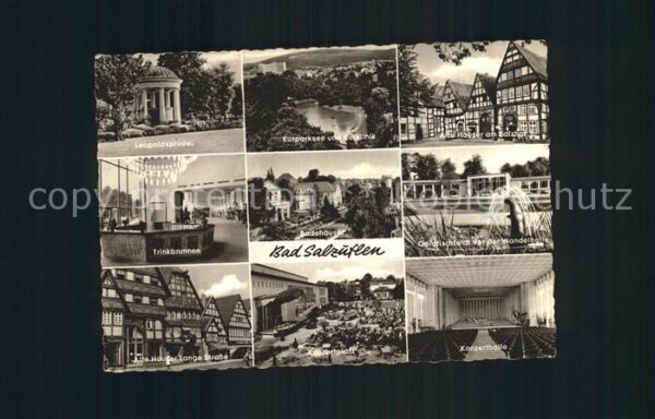 Bad Salzuflen Leopoldsprudel Trinkbrunnen Konzerthall