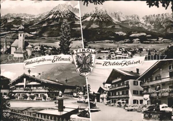 Ellmau Tirol Kirche Hotel Wilden Kaiser