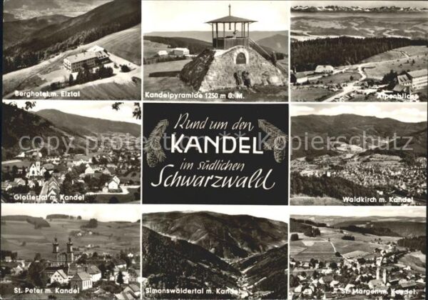 Kandel Waldkirch Breisgau Kandelpyramide Berghotel Elztal Waldkir
