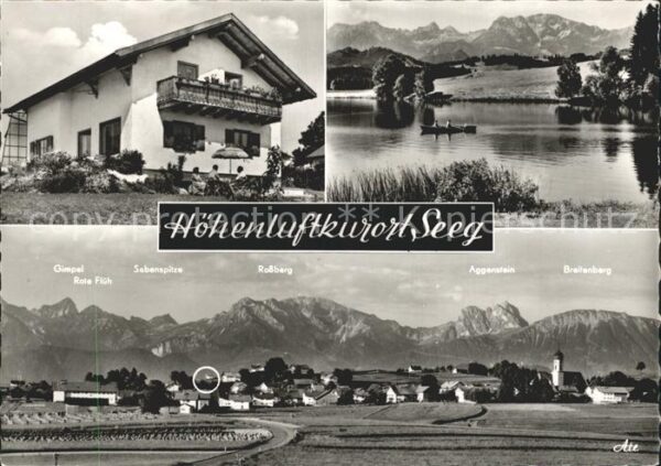 Seeg Gimpel Rote Fluh Sebenspitze Aggenstein