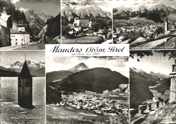 Nauders Tirol Schloss Naudersberg Festung Finstermonz