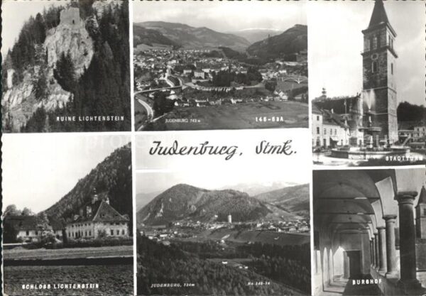 Judenburg Steiermark Ruine Lichtenstein Schloss Lichtenstein