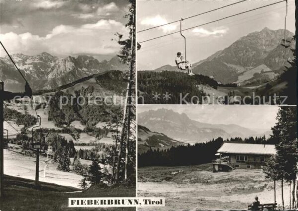 Fieberbrunn Tirol Sesselbahn