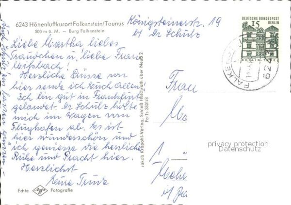 Falkenstein Taunus Burgruine – Bild 2