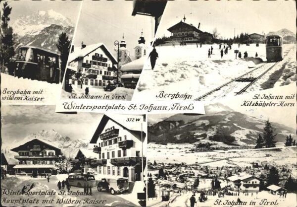 St Johann Tirol Bergbahn Wildem Kaiser Kitzbüheler Horn