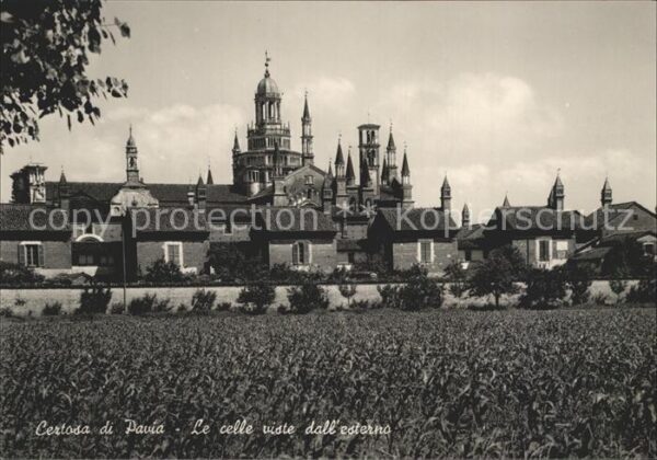 Certosa Di Pavia Celle viste dall esterno