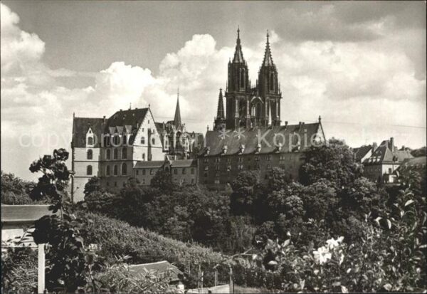 Meissen Elbe Sachsen Albrechtsburg Dom