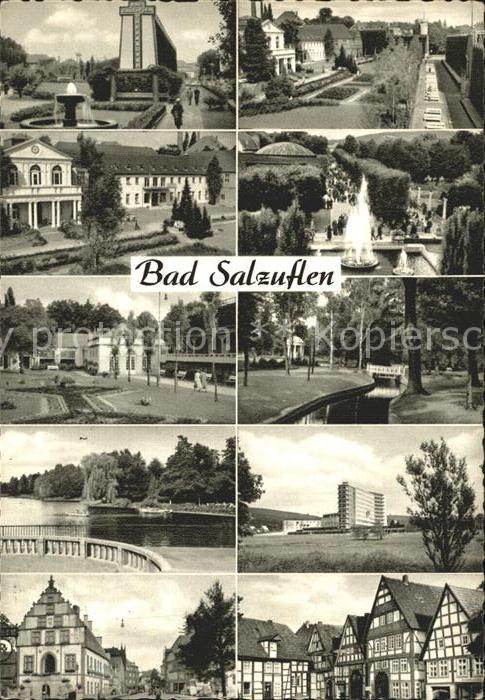 Bad Salzuflen Brunnen Park Hochhaus