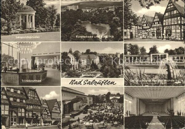 Bad Salzuflen Badehäuser Leopoldsprudel Trinkbrunnen