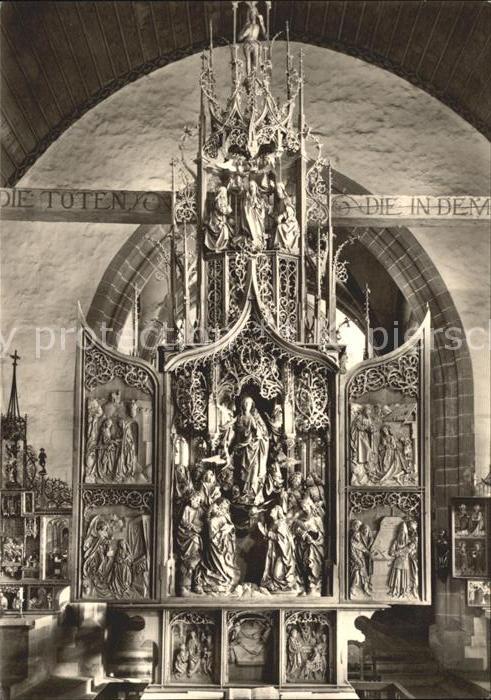 Creglingen Marienaltar Tilman Riemenschneider Herr