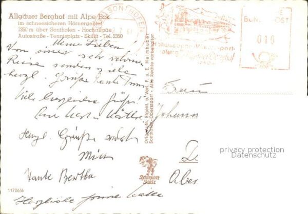 Sonthofen Oberallgaeu Allgäuer Berghof Alpe Eck – Bild 2