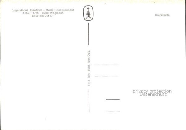 Josefstal Jugendhaus Modell Neubaus – Bild 2
