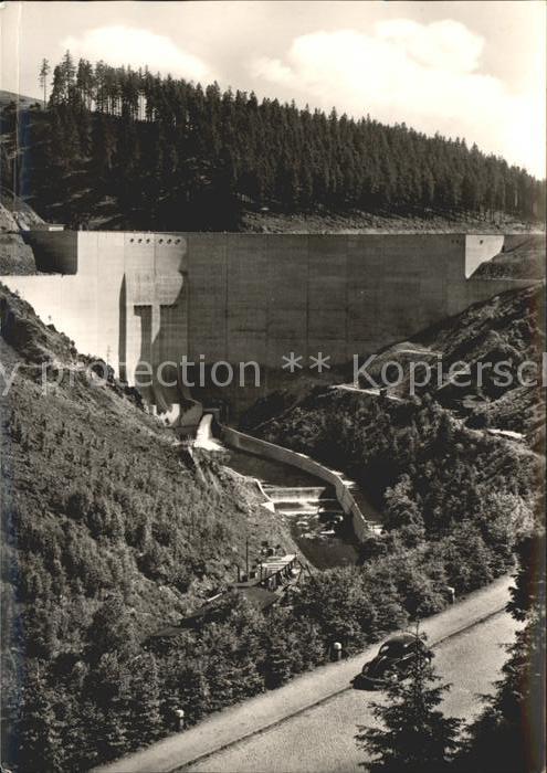 Okertalsperre Sperrmauer