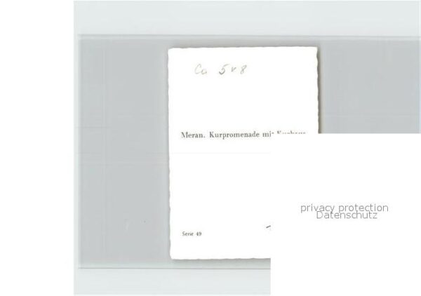 Meran Merano Kurpromenade Kurhaus – Bild 2