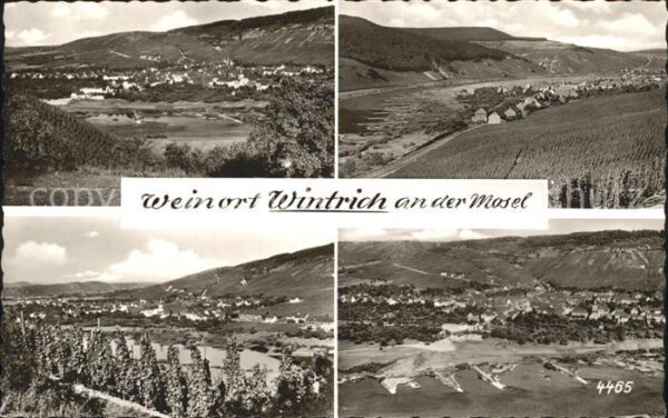 Wintrich Dorf Fliegeraufnahme