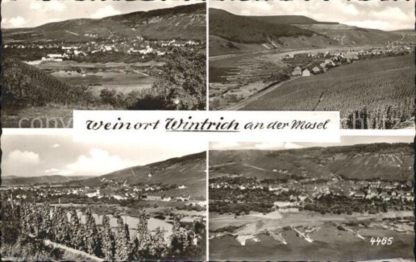 Wintrich Dorf Fliegeraufnahme