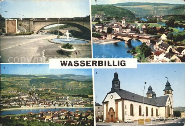 Wasserbillig Frontière Luxembourg- Allemagne Eglise