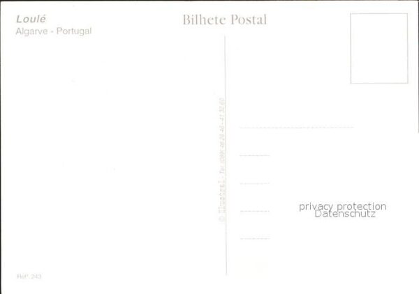 Loulé Karte Denkmal – Bild 2