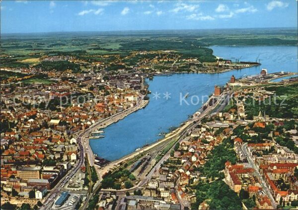 Flensburg Fliegeraufnahme Förde