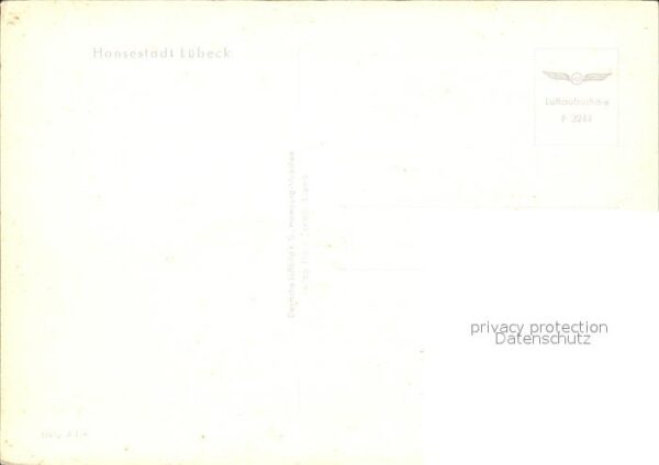 Luebeck Fliegeraufnahme – Bild 2