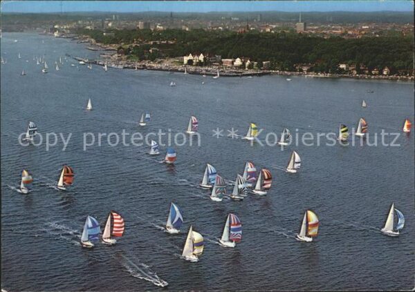 Kiel Regattastart zu Kieler Woche
