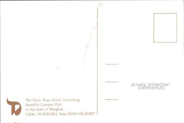 Bangkok Dusit Thani Hotel – Bild 2