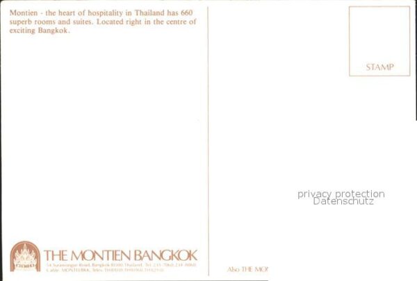 Bangkok Hotel Montien – Bild 2