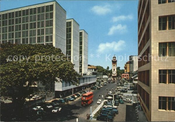 Colombo Ceylon Sri Lanka Queens Street