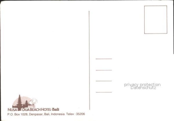 Bali Indonesien Nusa Dua Beach Hotel – Bild 2