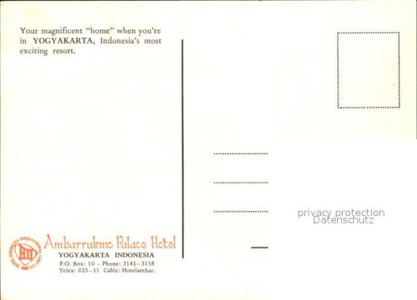 Yogyakarta Ambarrukmo Palace Hotel – Bild 2
