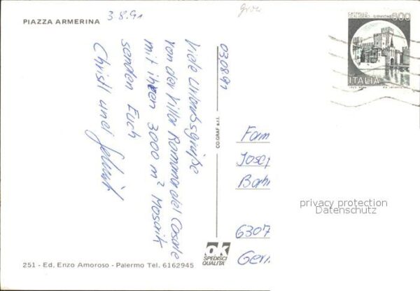 Palermo Sicilia Piazza Armerina – Bild 2