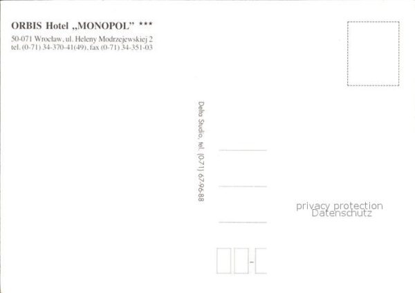 Wroclaw Orbis Hotel Monopol – Bild 2