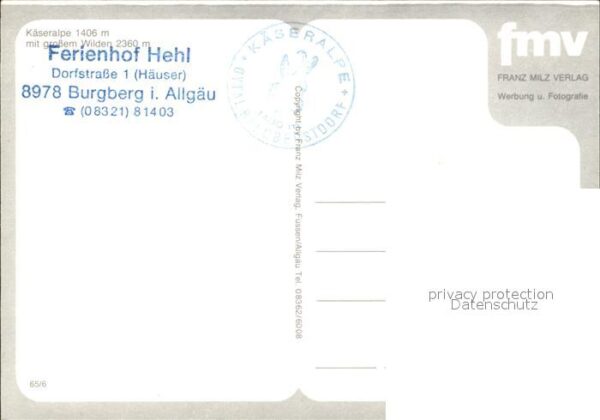 Burgberg Allgaeu Ferienhof Hehl – Bild 2