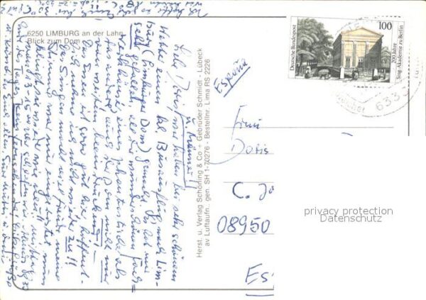 Limburg Lahn Dom Fliegeraufnahme – Bild 2