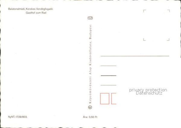 Balatonalmadi Gasthof zum Rad – Bild 2