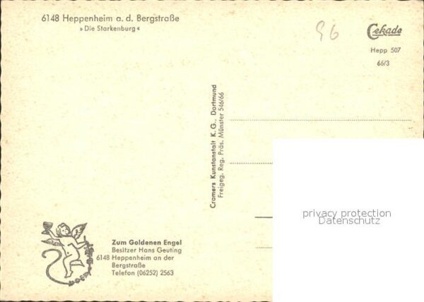 Heppenheim Bergstrasse Starkenburg – Bild 2