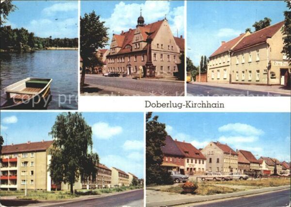 Doberlug-Kirchhain Bad Erna Rathaus Gaststätte Grüner Berg