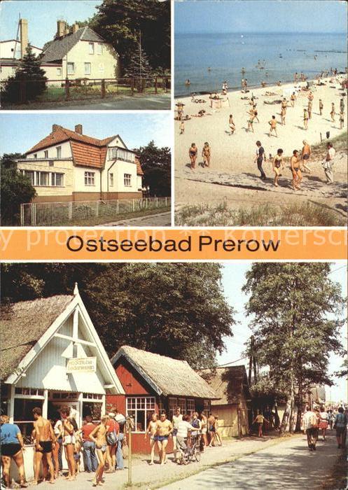 Prerow Ostseebad Ferienheim Erholungsheim Strand Strandw