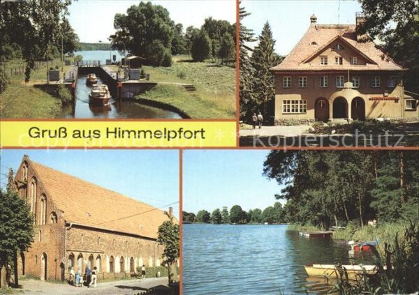 Himmelpfort Schleuse Werner Schaumann Erholungsheim