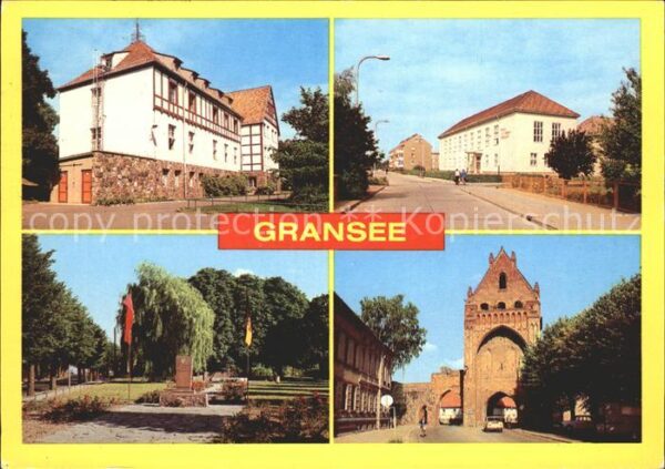Gransee Kreiskrankenhaus Platz der Opfer des Fa