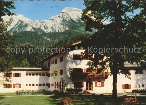 Berchtesgaden Eisenbahner Erholungsheim Haus Hubertus