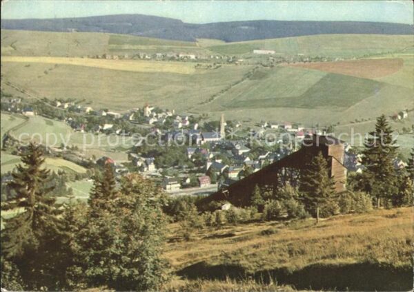 Oberwiesenthal Erzgebirge Gesamtansicht