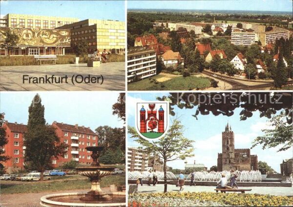 Frankfurt Oder Teilansicht Bezirkskrankenhaus Marienki