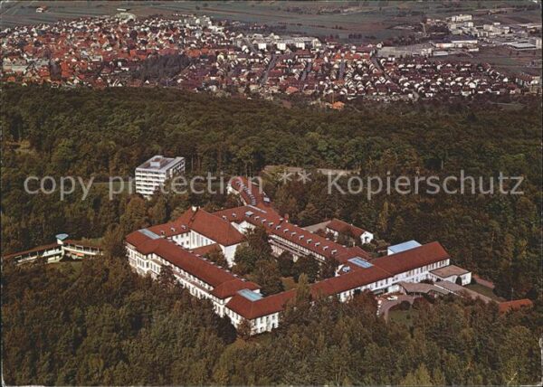 Gerlingen Wuerttemberg Fliegeraufnahme Fachklinik Schillerhöhe