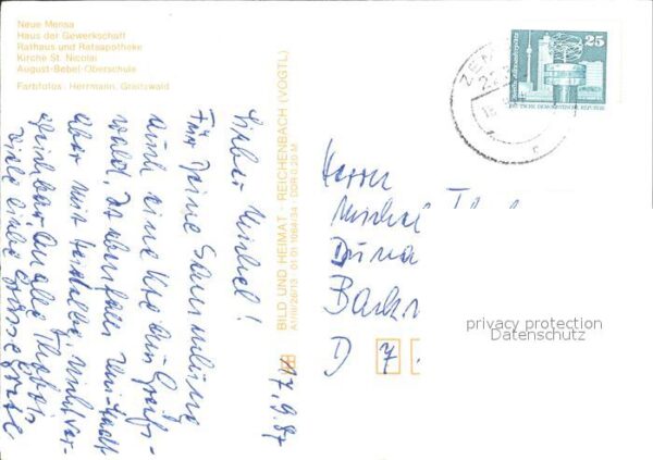 Greifswald Mecklenburg Vorpommern Haus der Gewerkschaft Rathaus und Ratsa – Bild 2