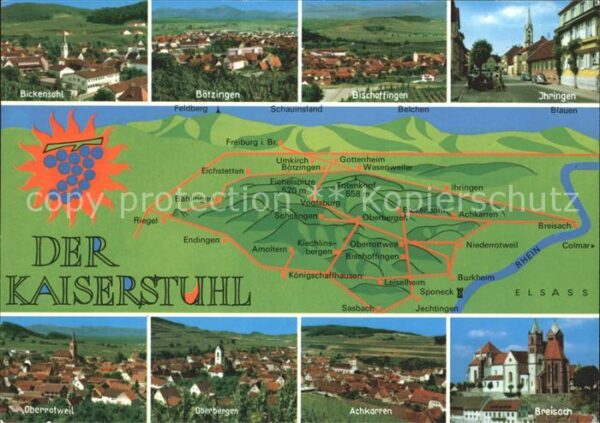 Breisach Rhein Rund um den Kaiserstuhl Ihringen Bötzin