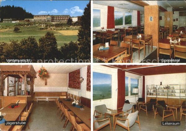 Kirchhundem Gockeln Haus Speisesaal Leseraum Jägers