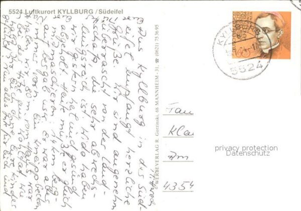 Kyllburg Rheinland-Pfalz Fliegeraufnahme – Bild 2